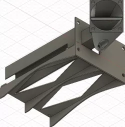 Anycubic Kossel Trigorilla Board Frame with Cooling