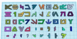 Aurebesh - Alphabet from Star Wars
