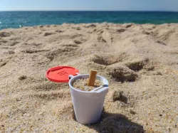 BEACH ASHTRAY (easy print)
