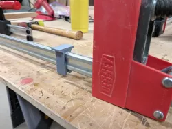 Bessey K Body Parallel bar clamp bar stand off/protector