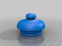 Ceramic jar clone of Sicilian Art