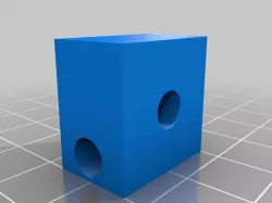 Da Vinci 1.0 to E3D Nozzle conversion block
