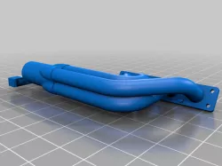 DDW 1/10 RC OHV V8 H Engine Exhausts & Headers