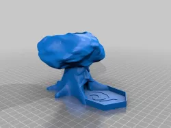 Deku Tree Dice Tower with Deku Shield
