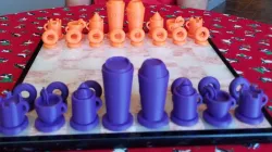 Dunkin' Chess Set