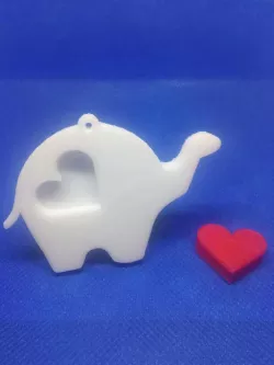 Elephant Keychain