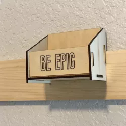 Epic French Cleat Bin (Laser Cut Pattern)