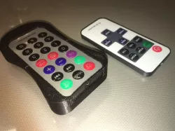 Ergonomic remote control shell