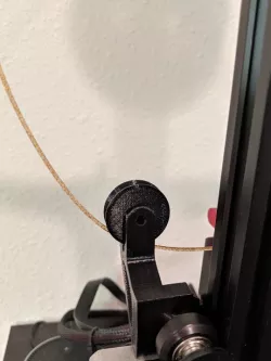 Filled Ring for Filament Roller Guide