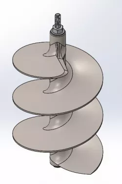 Gardening / Planting Screw (Drill) - Remix for printing from shelf product