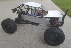 Gen 7 center skid adapter for Bomber RC truck Frame