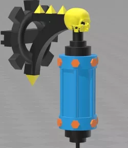 Gothic Lamp for buildings - WH40k 