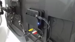 Hard Disk Hanger on TV