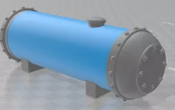 Industrial Tanks (Toilet Paper rolls)