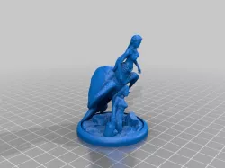 Isabella - Sea Turtle Mermaid - Dungeons and Dragons Miniature