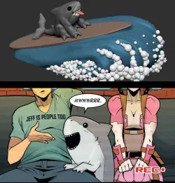 Jeff the Baby Land Shark (West Coast Avengers)