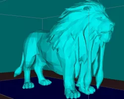 Lion, king of the animals