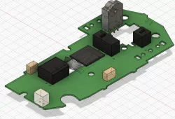 Logitech G305 Main PCB