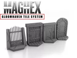 MagHex Doors for Gloomhaven