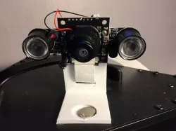 Magnetic Bracket for ArduCam M12 OV5647 IR Camera for Raspberry Pi / Octopi