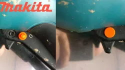 Makita GA5021C safety switch locking cap