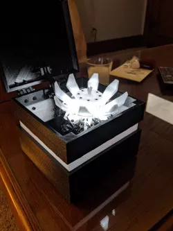 Mechanical Flower (Jewelry Box)