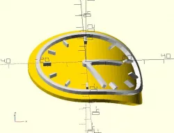 Melted clock