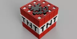Minecraft TNT Block