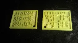 Morse code keychain - FDM remix