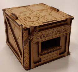 Mrs. Lovett's Pie Shop (New Clear Zone #2) for 3mm laser cut MDF