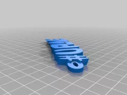 My Customized Customisable Keyring 10 characters