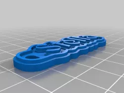 My Customized Multiline Tag or Keychain