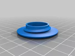 My Customized Parametric Hole Grommet & Snap-in Flush Cover