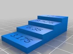 My Customized Step Block Thickness Gauge ()