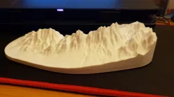 Organ Mountains 3D Model