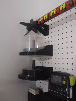 Peg Board blank CD case holder