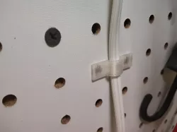 Peg Board Cable Clip