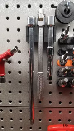 Pegboard Socket Extension Holder