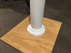 Pipe Collar Trim for 4.5 OD PVC 
