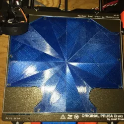 Prusa Filament Buffer Plate - Enhanced and Printable