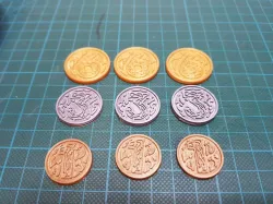 Raids boardgame replacements