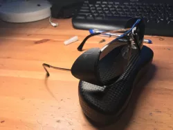 RayBan Aviator side shield