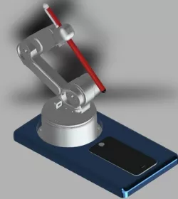 robotarm to control your phone 