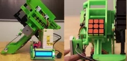 Rubik Cube Robot Scrambler - Also Solver in Future