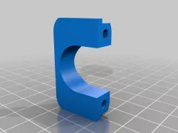 Runcam camera mount for 3 inch rocket