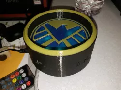 S.H.I.E.L.D. Coaster with LED RGB Lights 