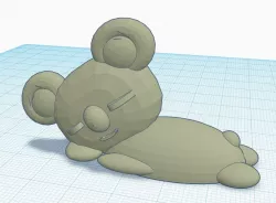 Sleeping Koya figure (BT21)