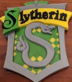 slytherin Harry Potter multimaterial (Prusa mmu) 
