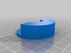 Stop houder / Sink stopper holder