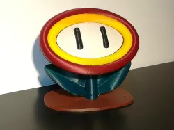 Super Mario Fire Flower (multi material)
